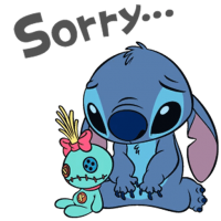 Stitch sorry PNG