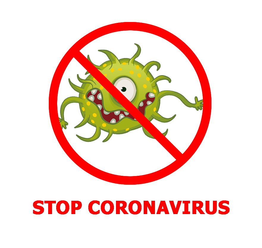 Stop coronavirus! PNG