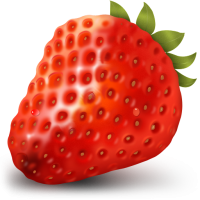 big strawberry PNG