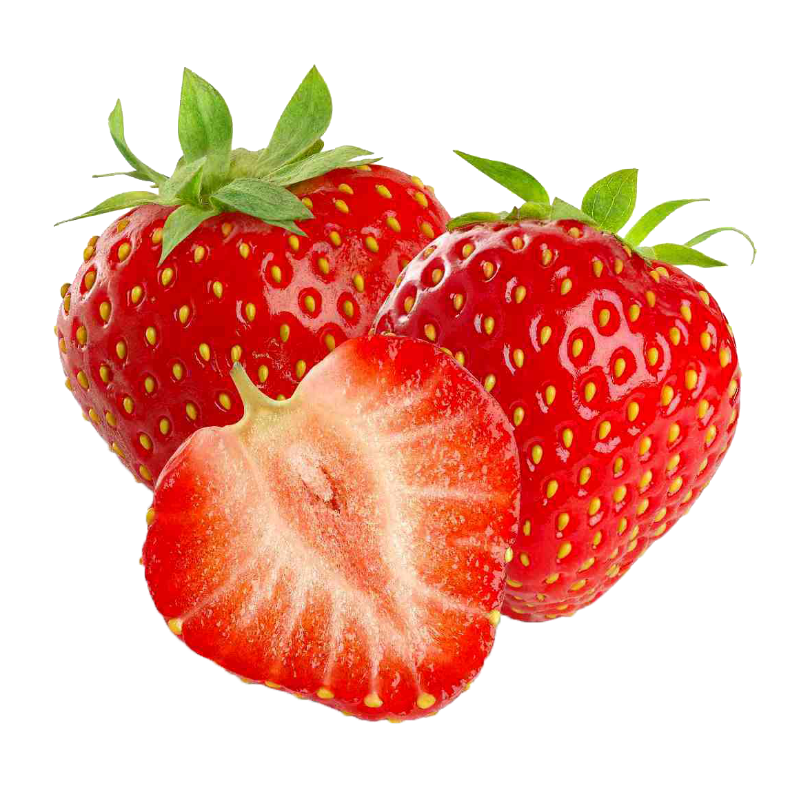 Strawberries PNG with transparent background