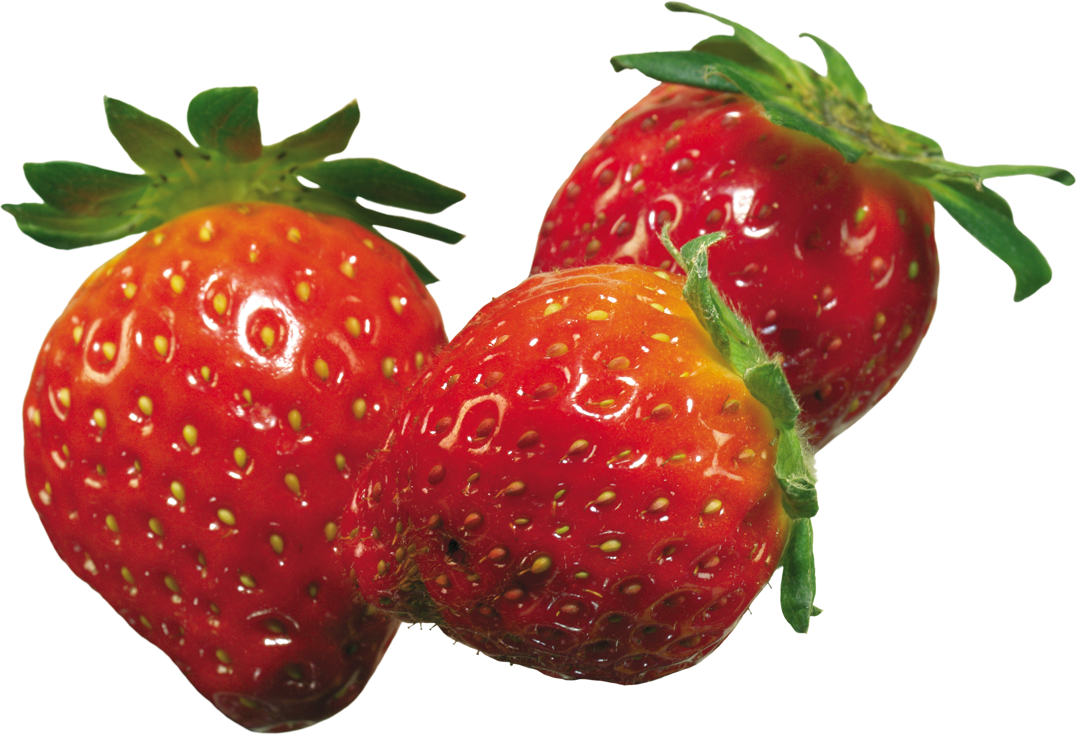 Strawberries photo PNG