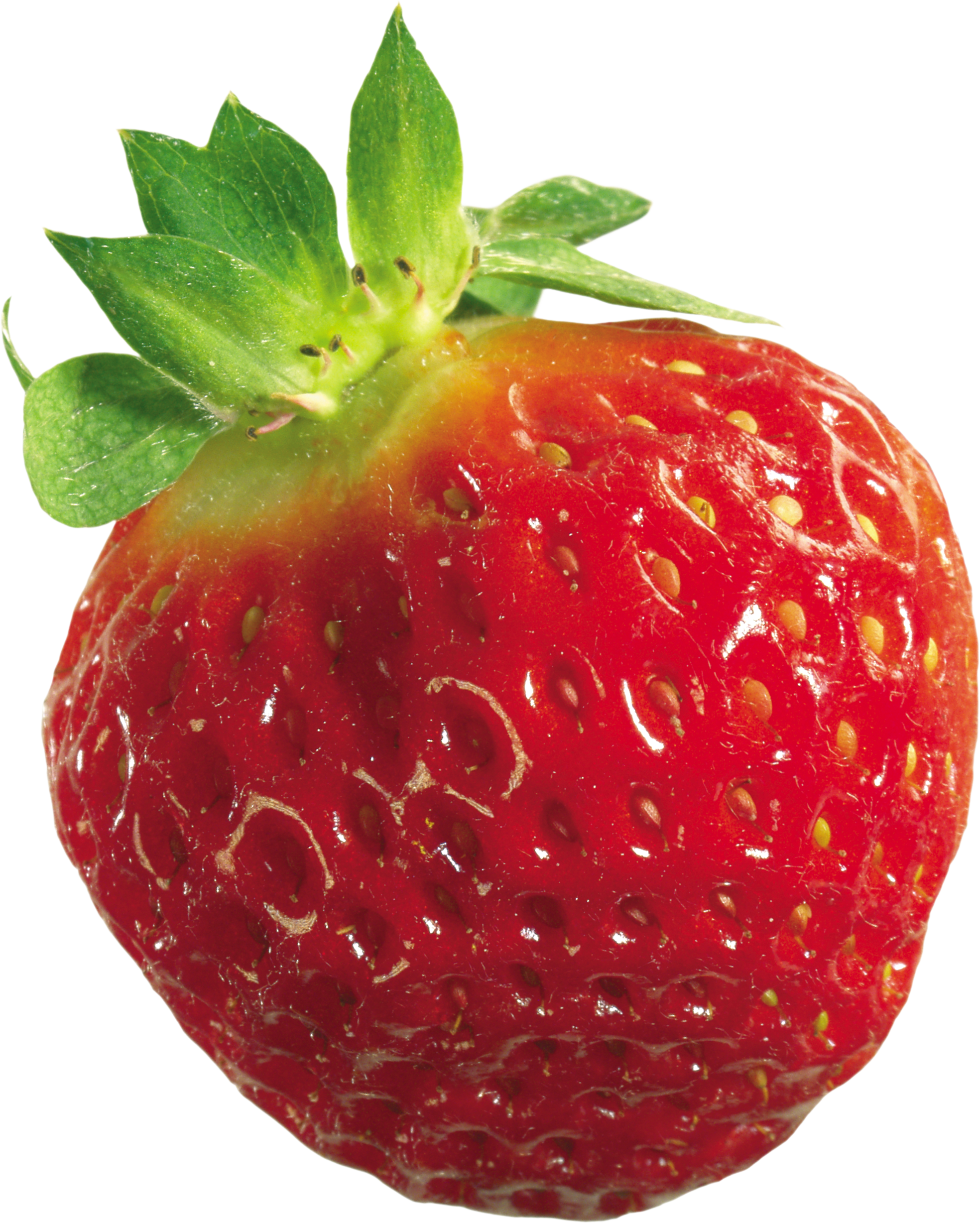 Big red strawberry PNG images