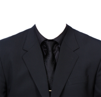 Suit PNG Image  Formal attire for men, All black suit, Black and white suit