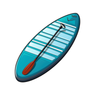 SUP board PNG