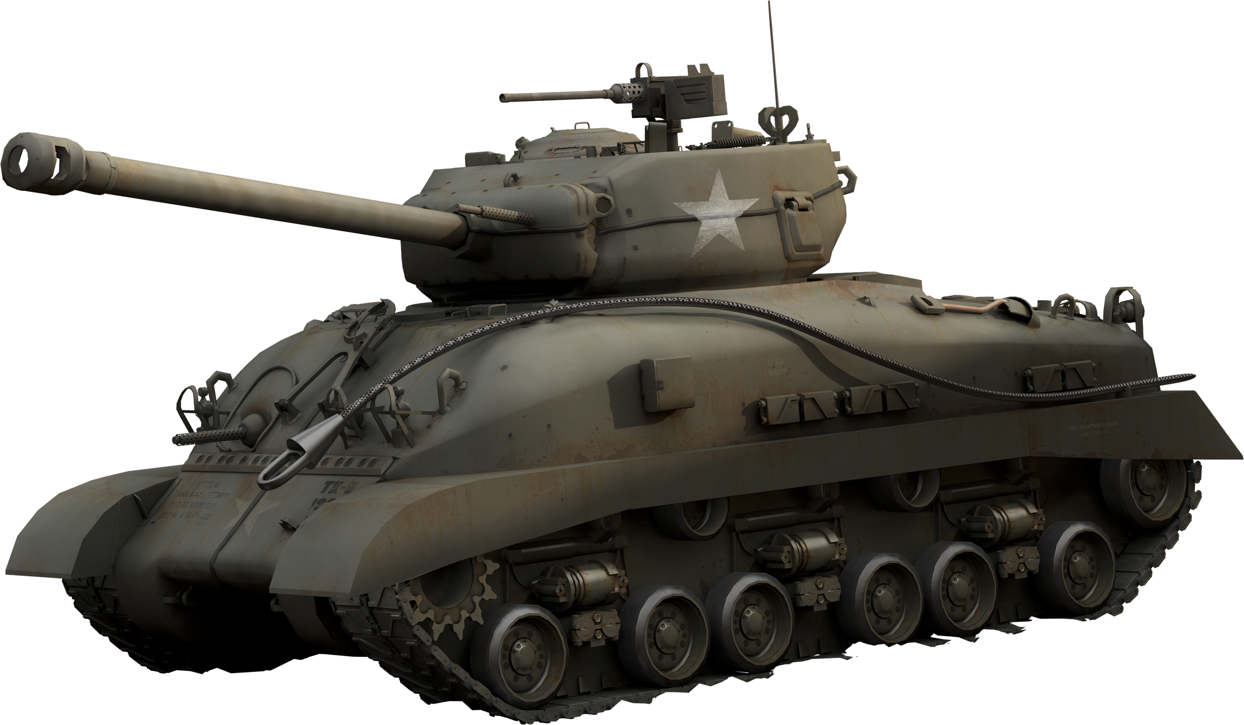 Download Tank Png Transparent Image1 - M41 Tank - Full Size PNG