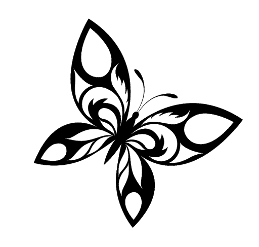 Black tattoo PNG transparent image download, size: 512x487px