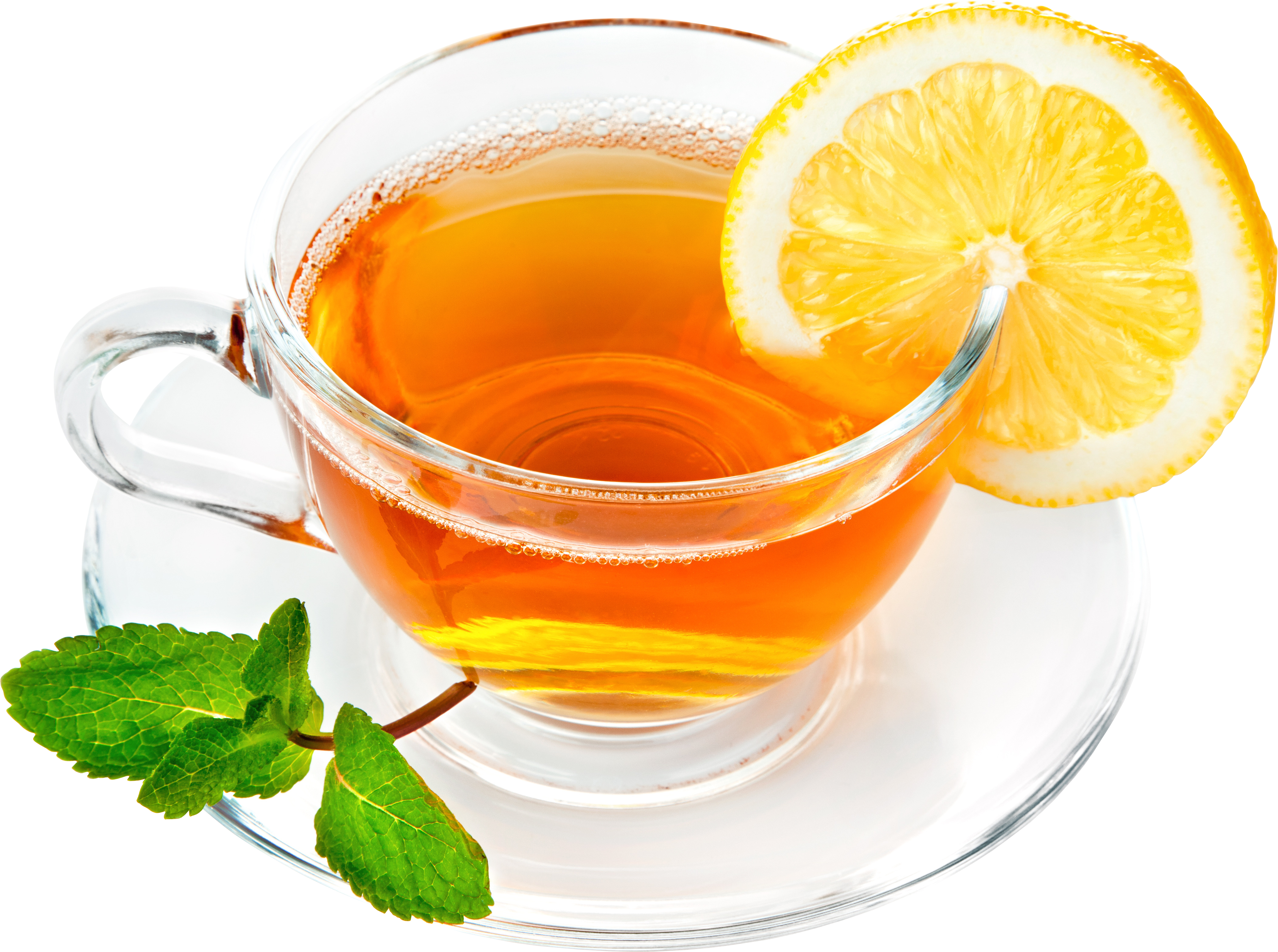 Tea with lemon PNG