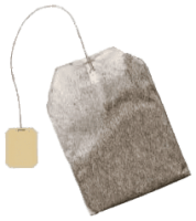 Tea bag PNG