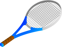 Tennis racket PNG image