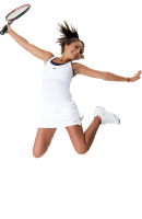 Tennis player woman PNG image