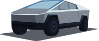 Tesla Cybertruck PNG image