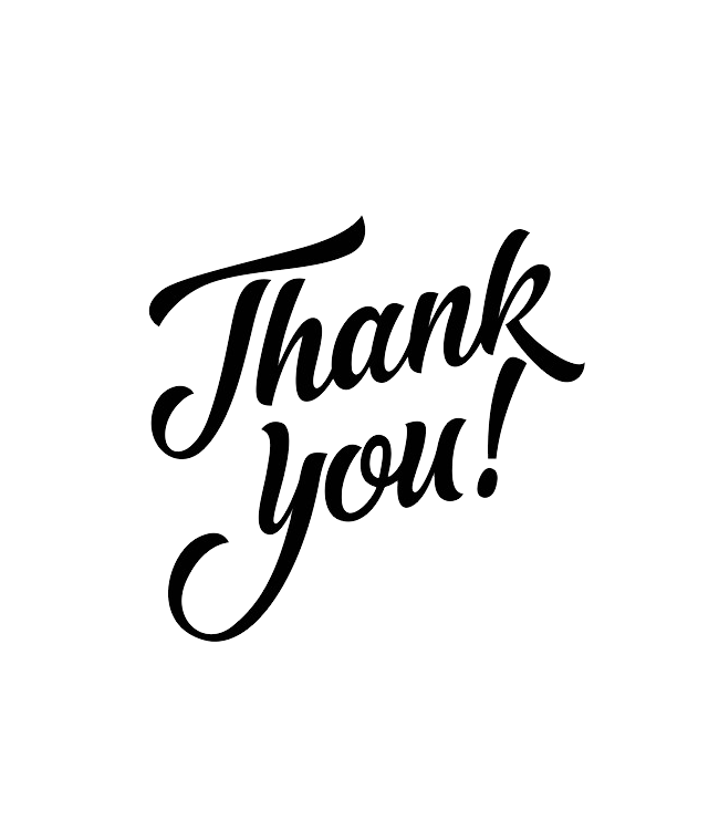 Thank you PNG transparent image download, size 650x751px