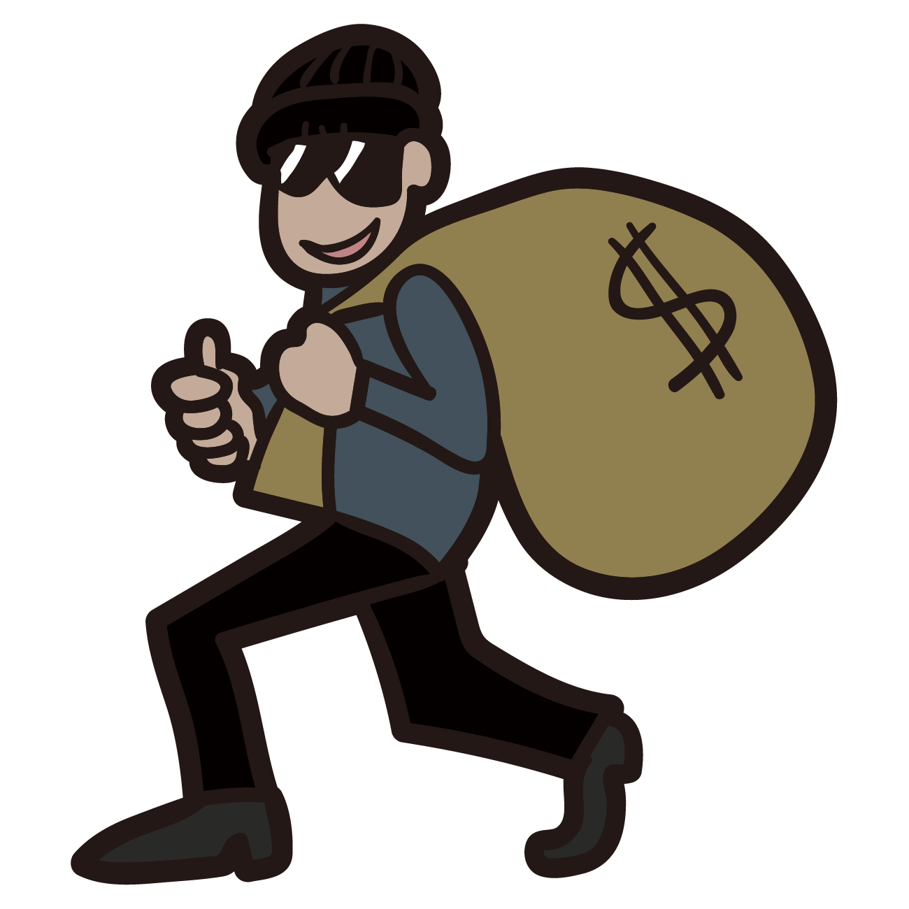 Thief, robber PNG