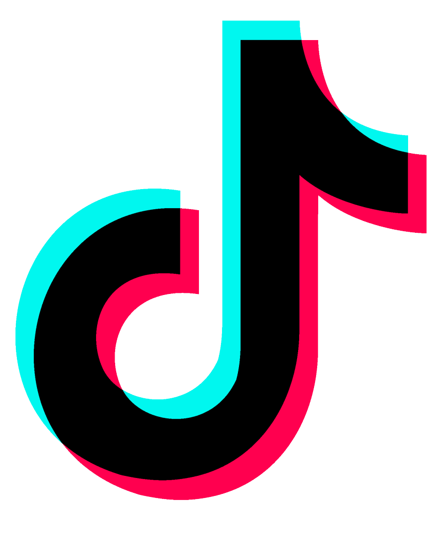 TikTok logo transparent image download, size: 860x1043px