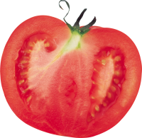 Half tomato PNG