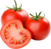 Tomatoes cutted PNG