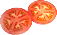 Sliced tomato PNG