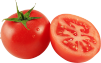 Sliced tomato PNG