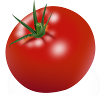 red big tomato PNG