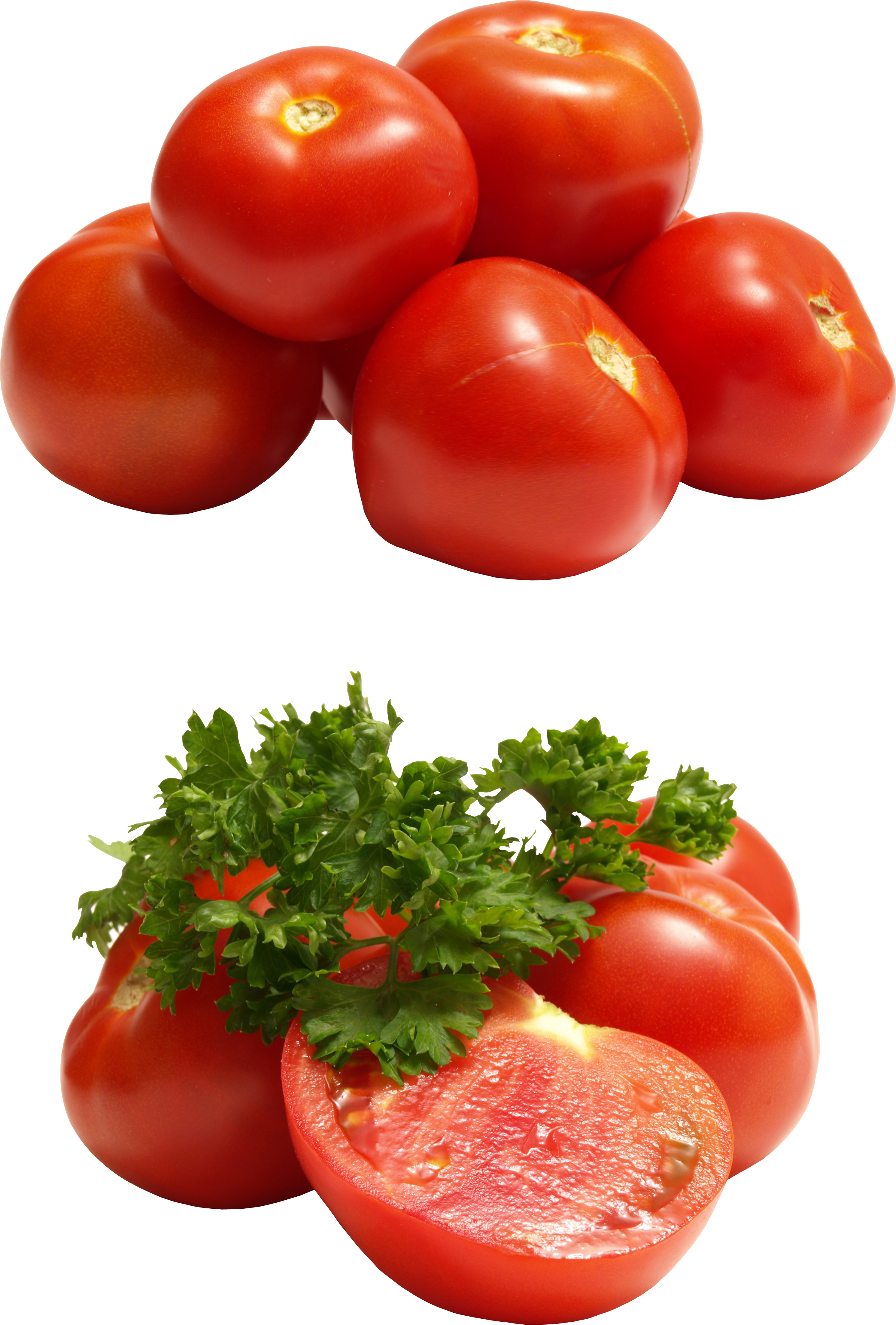 5 tomatoes PNG