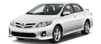 white Toyota PNG image, free car image