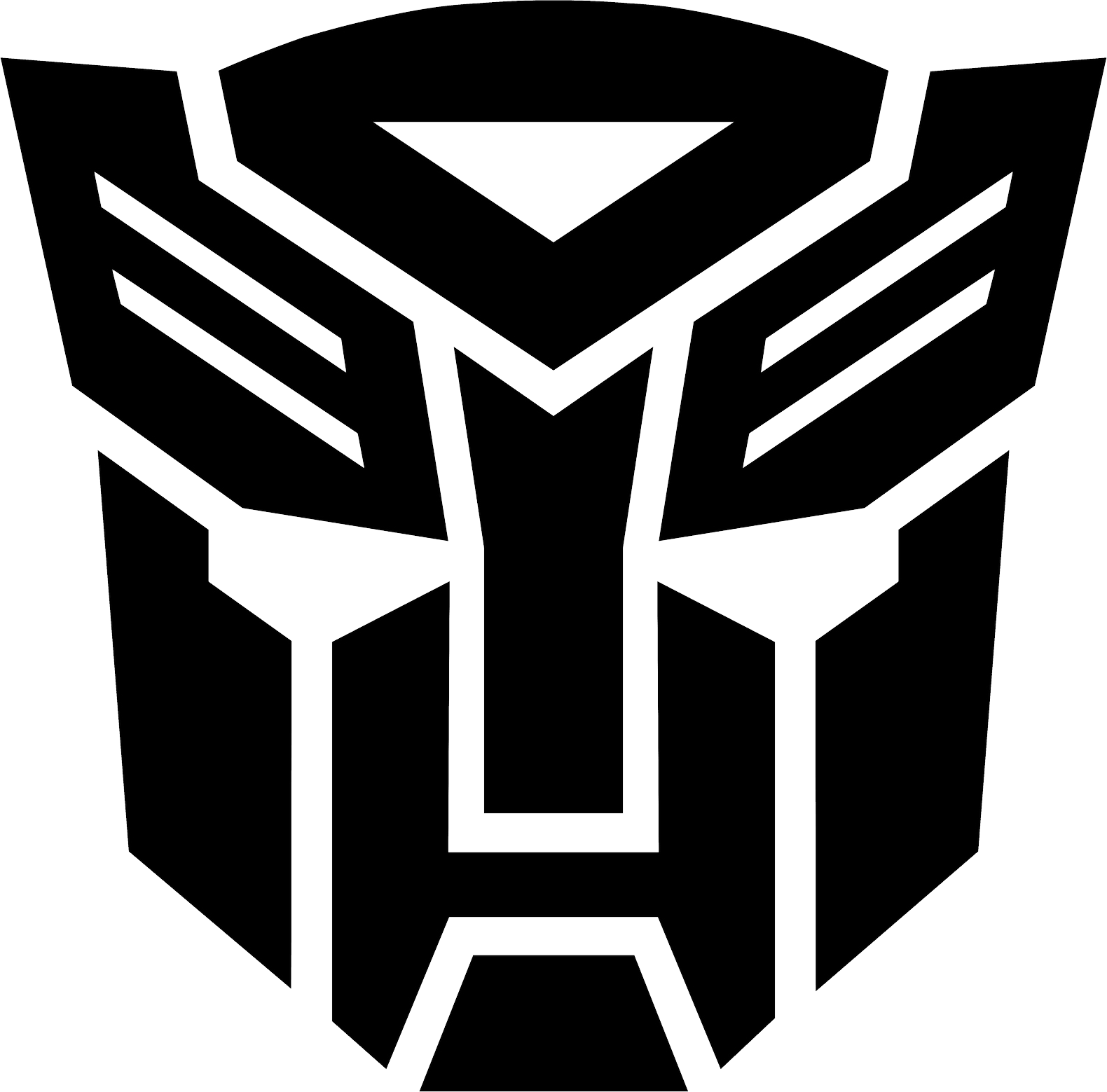 Transformers logo PNG