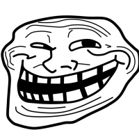 Very Angry Troll Face PNG