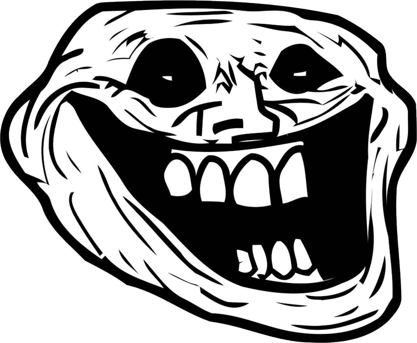 Troll Face Profile Picture ~ Troll Meme Trolling Face King Know Funny ...