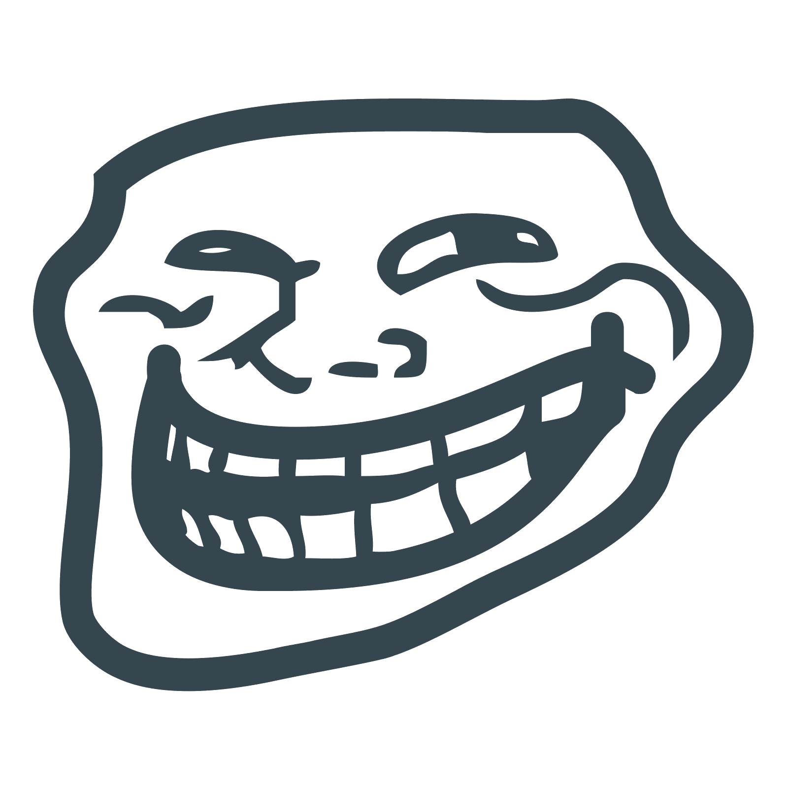 Troll Ansikt Emoji
