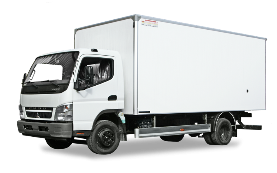 white delivery van png