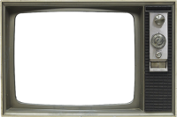Old TV PNG image