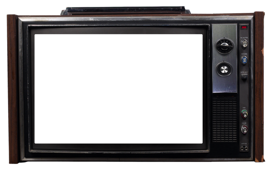 Фон старый телевизор экран