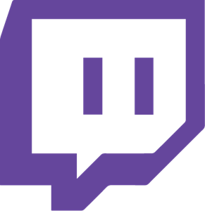 Twitch logo PNG transparent image download, size: 2816x1041px