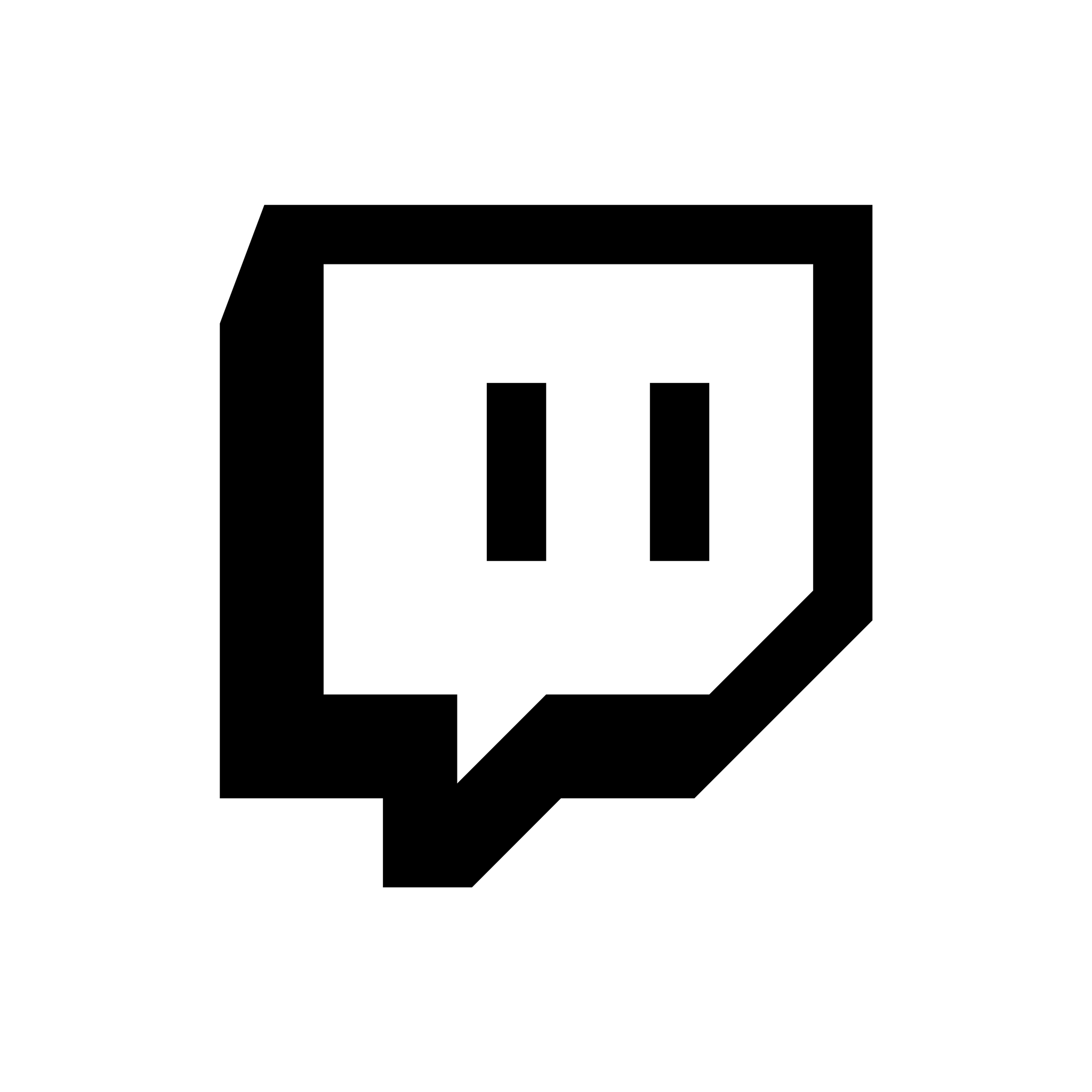 Twitch logo PNG transparent image download, size: 2048x2048px