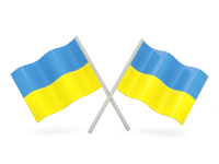 Ukraine flag PNG