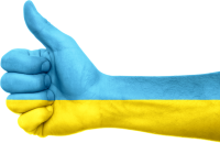 Ukraine like hand PNG