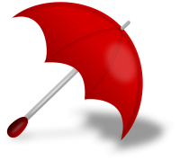 red umbrella PNG image