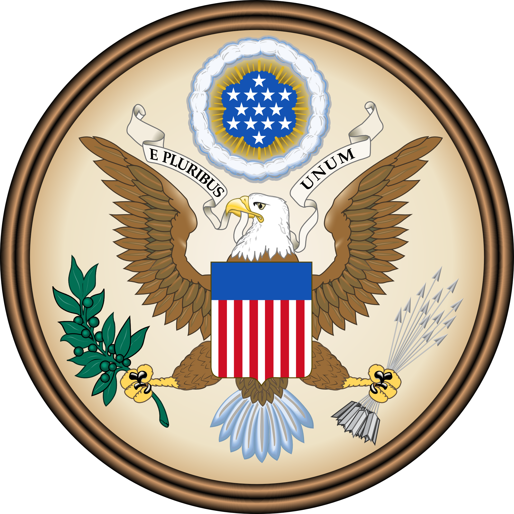 Gran Sello de los Estados Unidos PNG