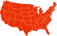 США карта PNG