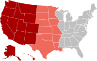 Mapa de estados unidos PNG