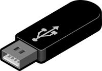 USB флешка PNG фото