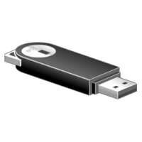 USB flash drive PNG