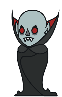 Free: Cartoon Vampire transparent background PNG clipart 