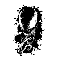 Venom head sign PNG