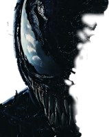 Venom half head PNG