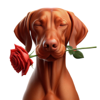 Vizsla dog PNG