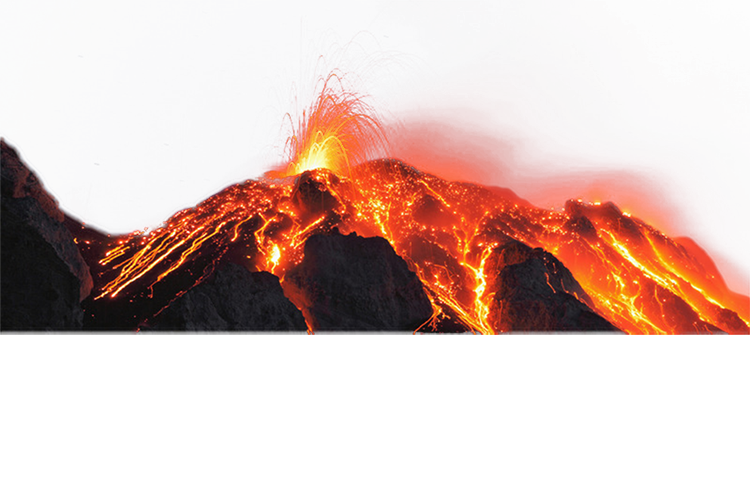 Volcano PNG