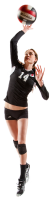 Volleyball girl PNG
