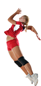 Volleyball player PNG