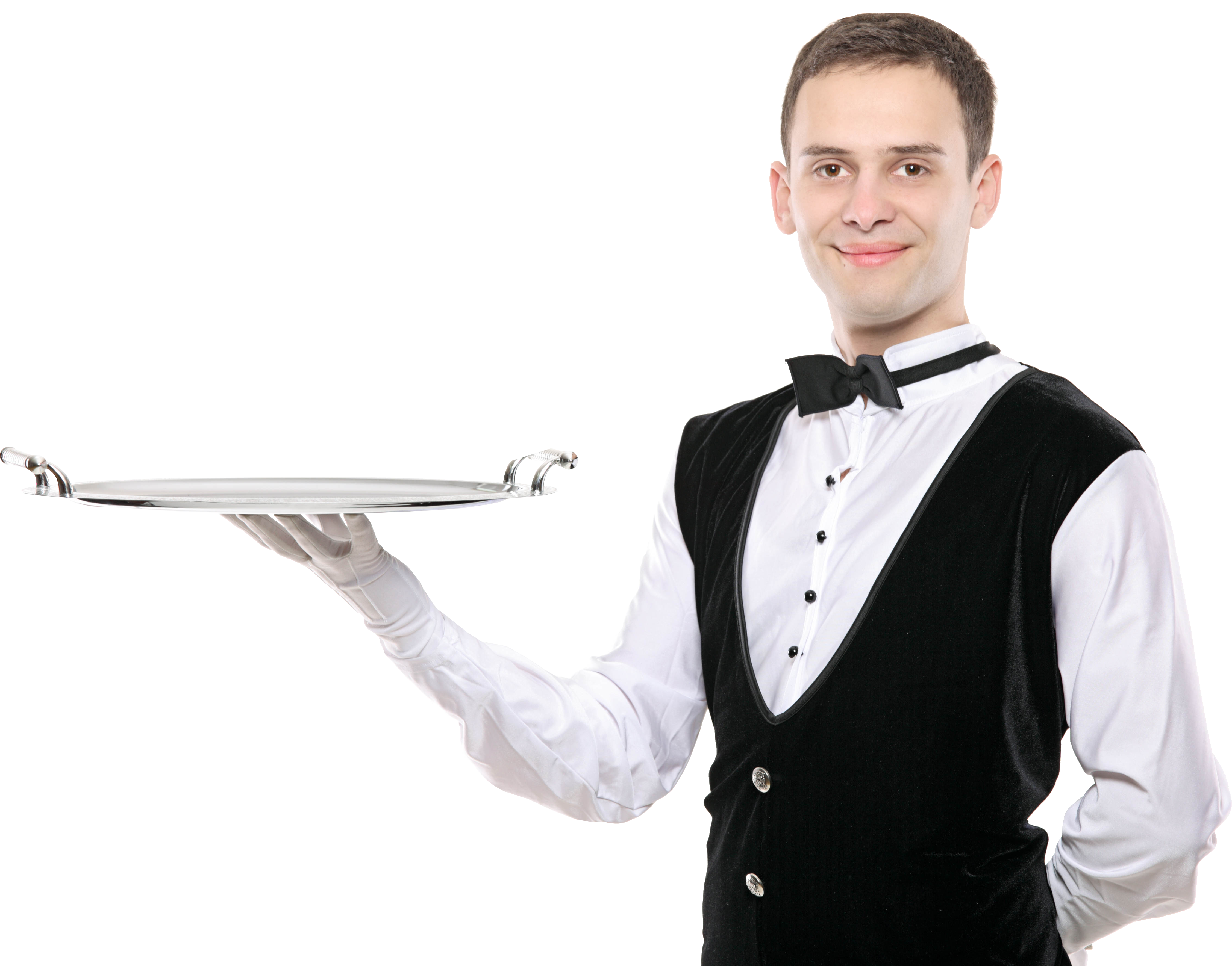 Waiter PNG transparent image download, size: 4509x3537px